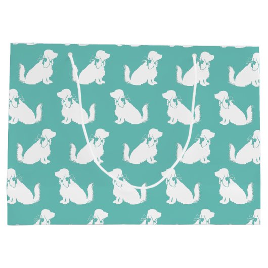 Cocker Spaniel Dog Puppy Groot Cadeauzakje (Achterkant)