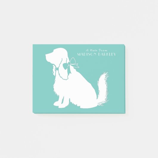 Cocker Spaniel Dog Puppy Post-it® Notes (Voorkant)
