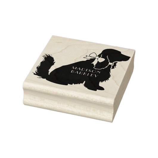 Cocker Spaniel Dog Puppy Rubberstempel (Stempel)