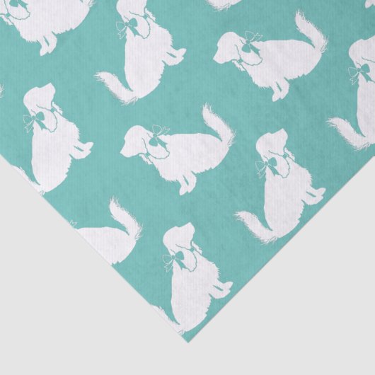 Cocker Spaniel Dog Puppy Tissuepapier (Detail)