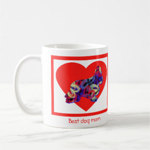 Cocker Spaniel Dog Red Valentijn Day Coffee Mok