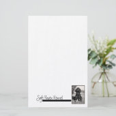 Cocker Spaniel Dog Stationery Briefpapier (Staand voorkant)
