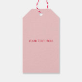 Cocker Spaniel Dog Valentine, Valentine's Day Cadeaulabel (Achterkant)