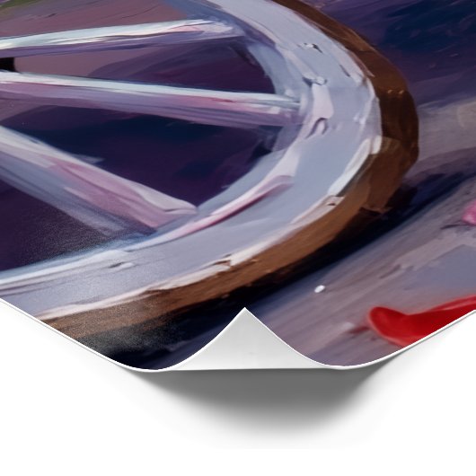 Cocker Spaniel Dog Valentine's Day  Perfect Poster (Hoek)