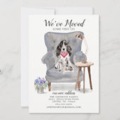 Cocker Spaniel Dog | Verplaatsingsaankondiging Aankondiging (Voorkant)