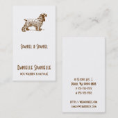 Cocker Spaniel Dog Visitekaartje (Voorkant / Achterkant)