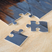 Cocker Spaniel Dogs Christmas Snow Holiday Legpuzzel (Zijkant)