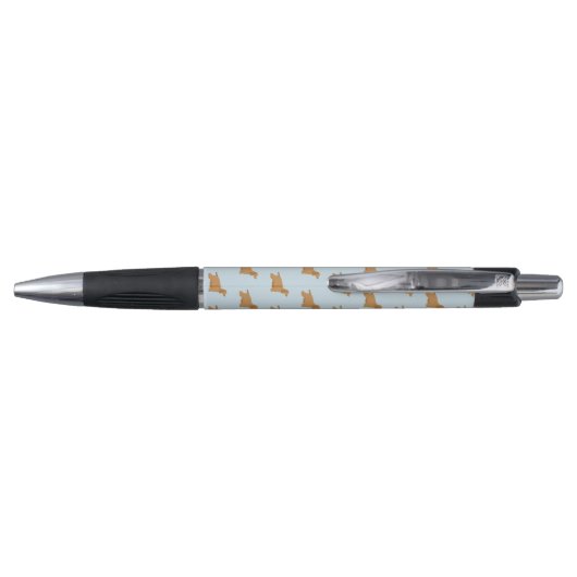 Cocker Spaniel Dogs Pattern Monogramed Pen (Achterkant)