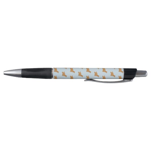 Cocker Spaniel Dogs Pattern Monogramed Pen (Bodem)