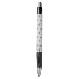 Cocker Spaniel Dogs Pattern Monogramed Pen