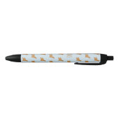 Cocker Spaniel Dogs Pattern Monogramed Zwarte Inkt Pen (Bodem)