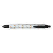 Cocker Spaniel Dogs Pattern Monogramed Zwarte Inkt Pen (Achterkant)