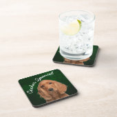 Cocker Spaniel drankenachtbaan Bier Onderzetter (Rechterzijde)
