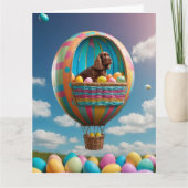 Cocker Spaniel Easter Eggs Kaart (Voorkant)