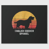 Cocker Spaniel |  Engels Cocker Spaniel Cadeaupapier (Vlak)