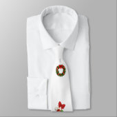 Cocker spaniel Feliz Navidad halsdoek Stropdas (Gebonden)