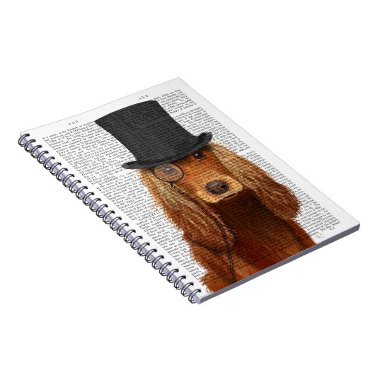 Cocker Spaniel, Formele hond en Pet Notitieboek (Rechterzijde)