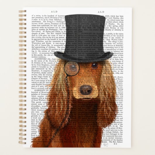 Cocker Spaniel, Formele hond en Pet Planner (Voorkant)