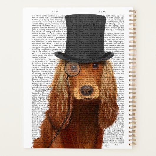 Cocker Spaniel, Formele hond en Pet Planner (Achterkant)