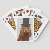 Cocker Spaniel, Formele hond en Pet Pokerkaarten (Achterkant)