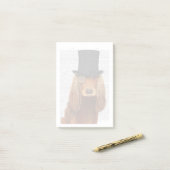 Cocker Spaniel, Formele hond en Pet Post-it® Notes (Op bureau)