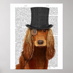 Cocker Spaniel, Formele hond en Pet Poster
