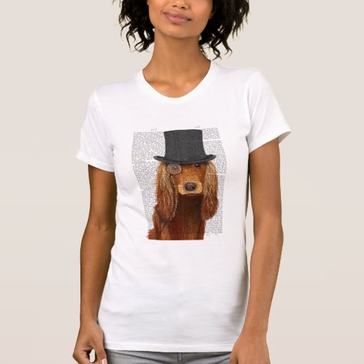 Cocker Spaniel, Formele hond en Pet T-shirt (Voorkant)