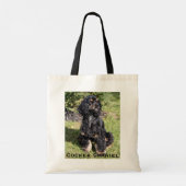 Cocker Spaniel Foto op Canvas tas (Achterkant)