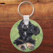 Cocker Spaniel Foto Sleutelhanger (Voorkant)