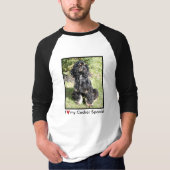 Cocker Spaniel Foto van Long Meve Shirt (Voorkant)