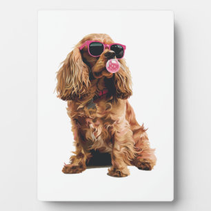 Cocker Spaniel Fotoplaat