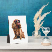 Cocker Spaniel Fotoplaat (Zijkant)