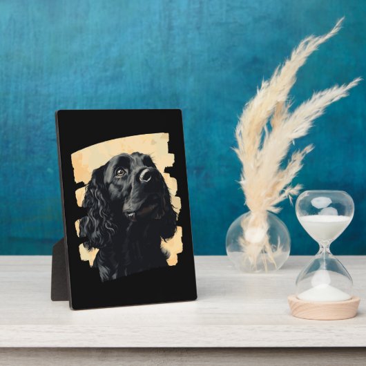 Cocker Spaniel Fotoplaat (Zijkant)