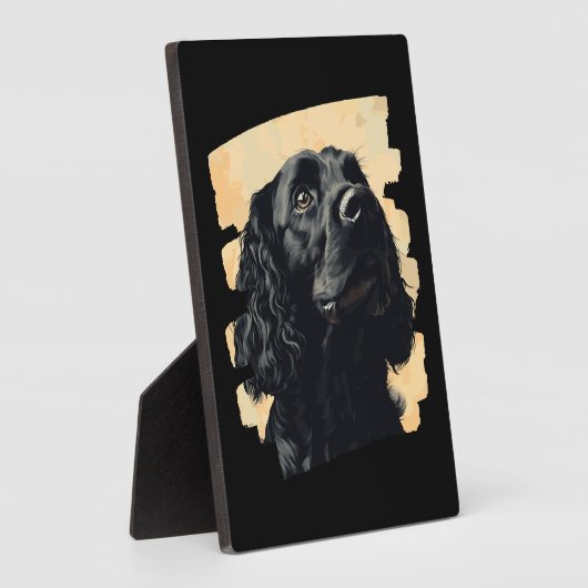 Cocker Spaniel Fotoplaat (Zijkant)