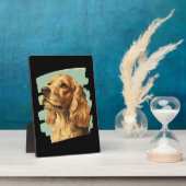 Cocker Spaniel Fotoplaat (Zijkant)