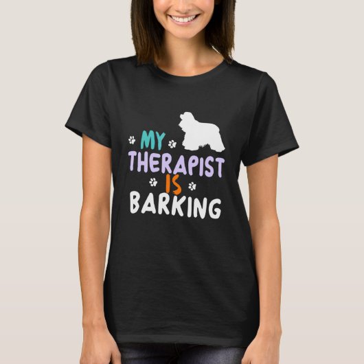 Cocker Spaniel Funny Dog Owner Xmas Birthday T-shirt (Voorkant)