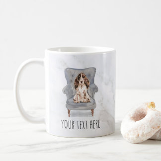 Cocker Spaniel - Gepersonaliseerde microfoon Koffiemok