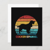  Cocker Spaniel | Gift Cocker Spaniel Lover (Voorkant / Achterkant)