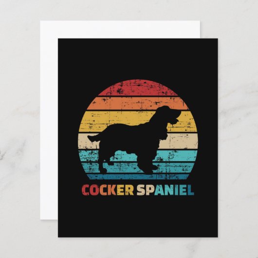 Cocker Spaniel | Gift Cocker Spaniel Lover (Voorkant / Achterkant)