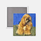 Cocker Spaniel Gifts Magneet (Voorkant / Achterkant)
