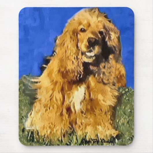 Cocker Spaniel Gifts Muismat (Voorkant)