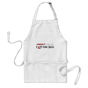 Cocker Spaniel Gifts Standaard Schort