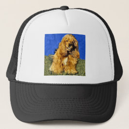 Cocker Spaniel Gifts Trucker Pet