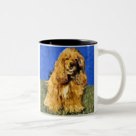 Cocker Spaniel Gifts Tweekleurige Koffiemok