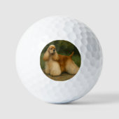 Cocker Spaniel Golfballen (Voorkant)