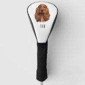 Cocker Spaniel Golfheadcover (Voorkant)