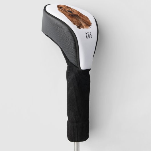 Cocker Spaniel Golfheadcover (Schuin)