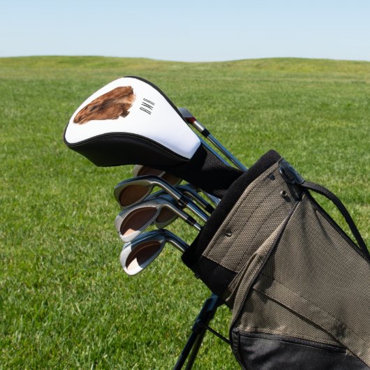 Cocker Spaniel Golfheadcover (Insitu)