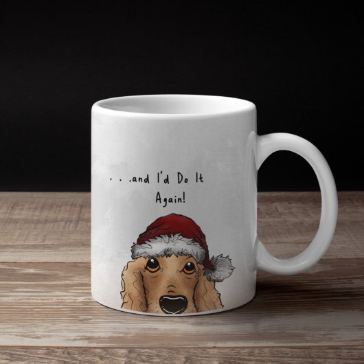 Cocker Spaniel Grappige Mok - Kerstcadeaus