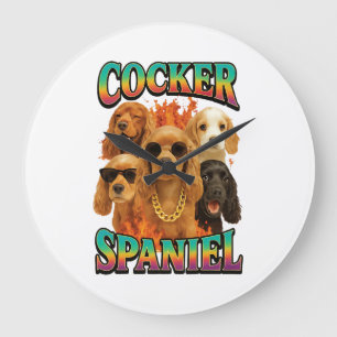 Cocker Spaniel Grote Klok